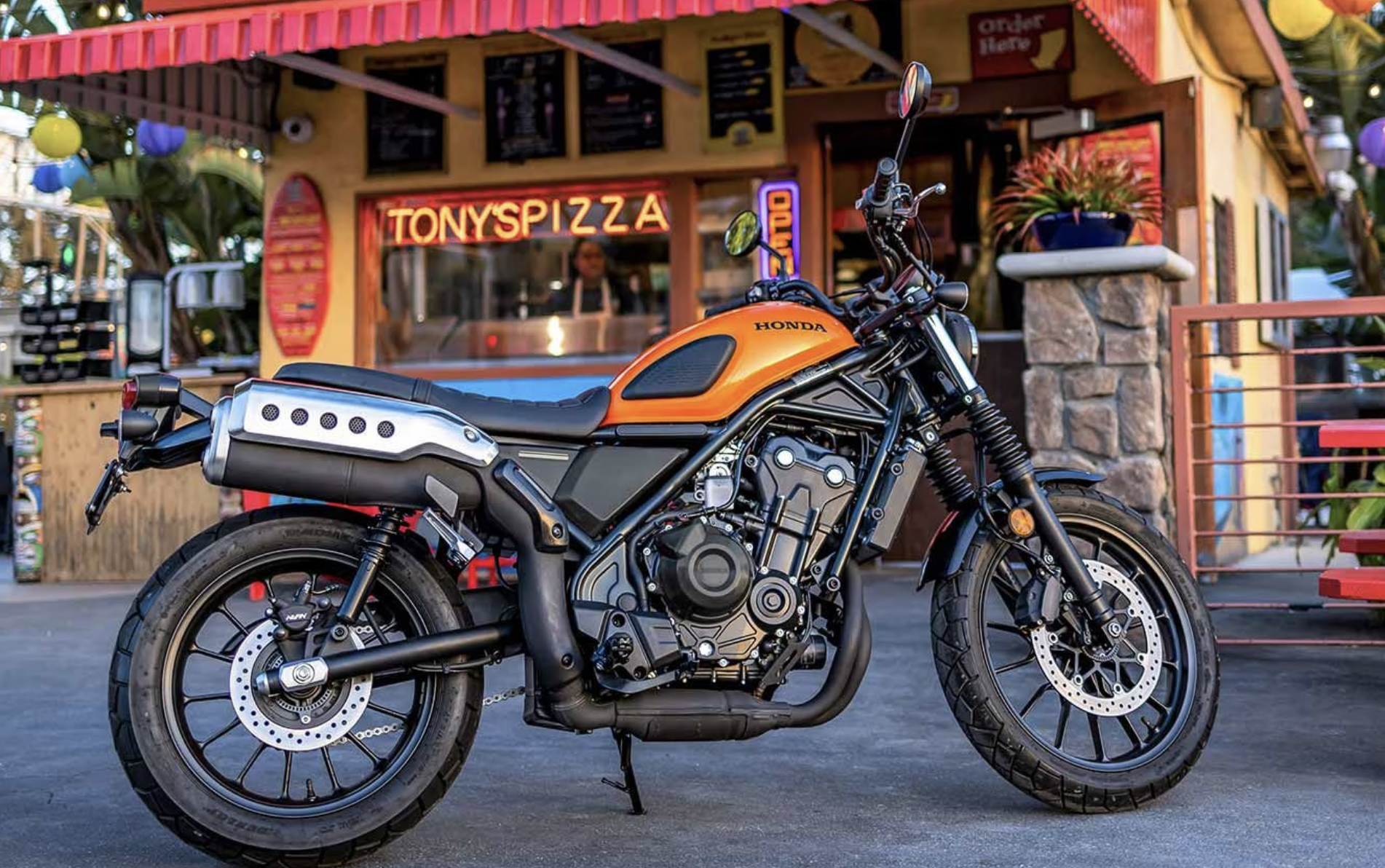 Triumph 110 Scrambler by down and out